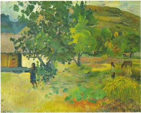 La maison, Paul Gauguin